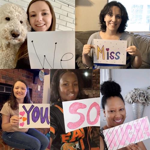 We Miss You ALL! 
